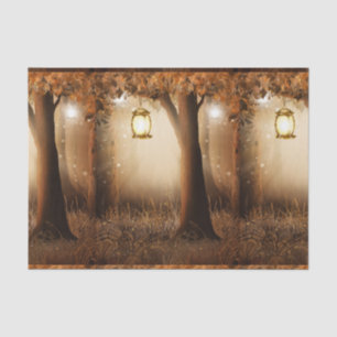 Magisch bos met Fairy Lights Tissuepapier