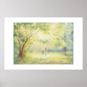 Magisch bos poster (Voorkant)