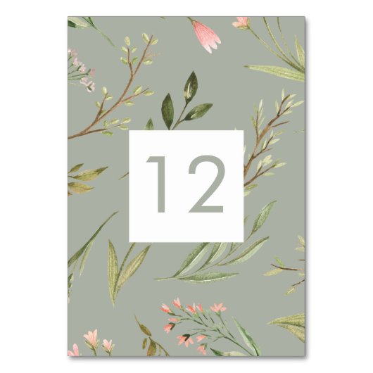 Magisch bos | Tabel Kaart (Voorkant)