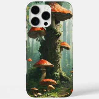 Magisch bos, vliegenzwam, sprookjesbos, magische b iPhone 16 pro max hoesje