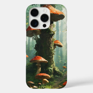 Magisch bos, vliegenzwam, sprookjesbos, magische b iPhone 16 pro hoesje
