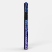 Magisch bospad paars blauw Case-Mate iPhone case (Achterkant/rechts)