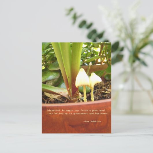 Magisch briefkaart (Staand voorkant)