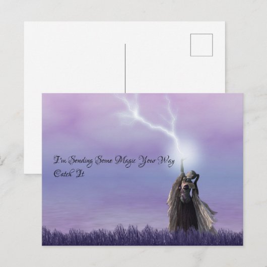 Magisch Briefkaart (Voorkant / Achterkant)