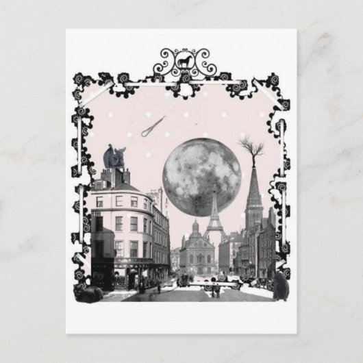 Magisch Briefkaart Parijs (Voorkant)