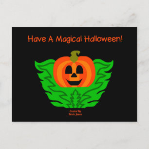 Magisch Briefkaart van halloween