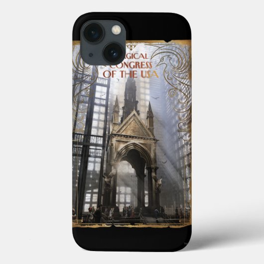 Magisch Congres van de Verenigde Staten Case-Mate iPhone Case (Achterkant)