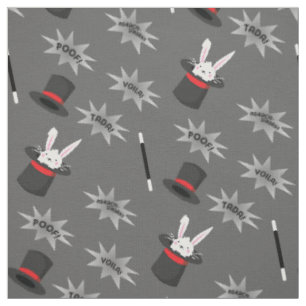 Magisch Cute Magicien Rabbit in Pet Stof