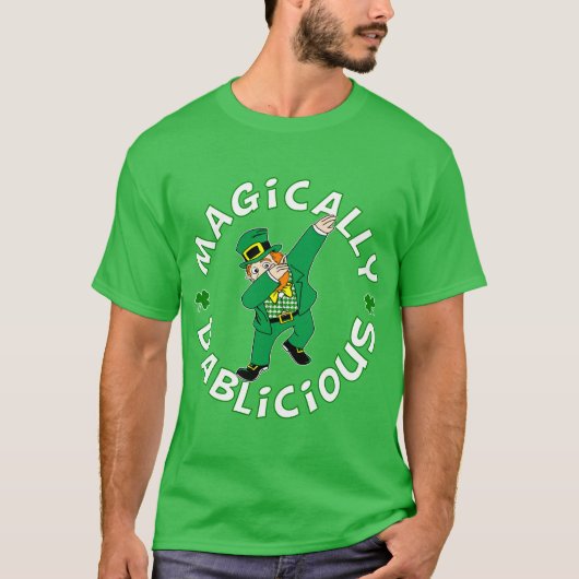 Magisch-DAB-licious Leprechaun T-shirt (Voorkant)
