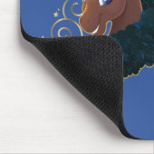 Magisch de Eenhoorn Regenboog & Wolken Ontwerp Muismat (Hoek)