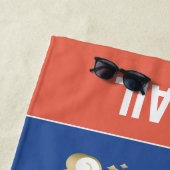 Magisch de Eenhoorn Regenboog & Wolken Ontwerp Strandlaken (In situ)