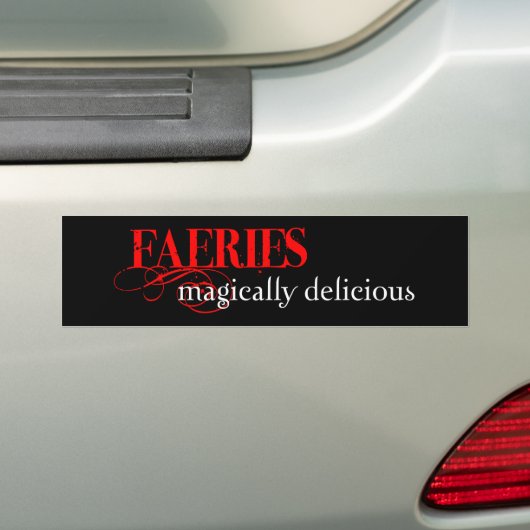Magisch Delicious! Bumpersticker (Op auto)