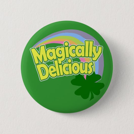 Magisch Delicious Button Pin (Voorkant)