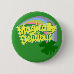 Magisch Delicious Button Pin