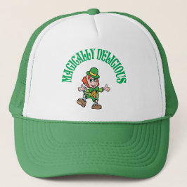 Magisch Delicious Dancing Leprechaun Trucker Pet