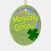 Magisch Delicious Keramisch Ornament (Rechts)