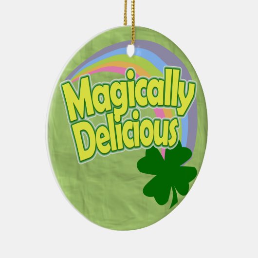 Magisch Delicious Keramisch Ornament (Rechts)
