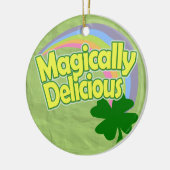 Magisch Delicious Keramisch Ornament (Links)