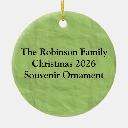 Magisch Delicious Keramisch Ornament (Achterkant)