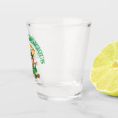 Magisch Delicious Leprechaun onder een paddenstoel Shot Glas (Rechts)