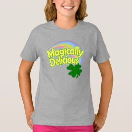 Magisch Delicious Pastel Rainbow Shamrock T-shirt