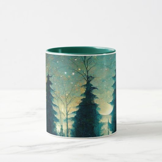 magisch dennenbos mok (Midden)