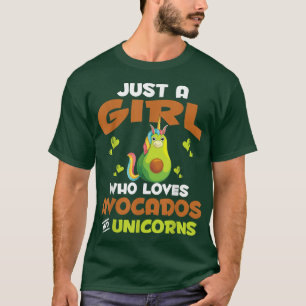 Magisch dier alleen een meisje dat van Avocados ho T-shirt