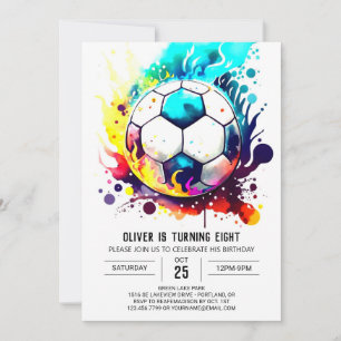 Magisch Doel Online Voetbal Verjaardag Kaart