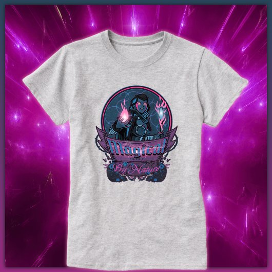 Magisch door Natuur Dark Mage T-shirt