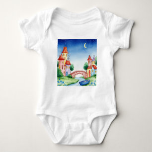 Magisch dorp 's nachts romper