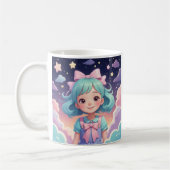 Magisch Dromerig Meisje Mok - Schattigee Pastel C  (Links)