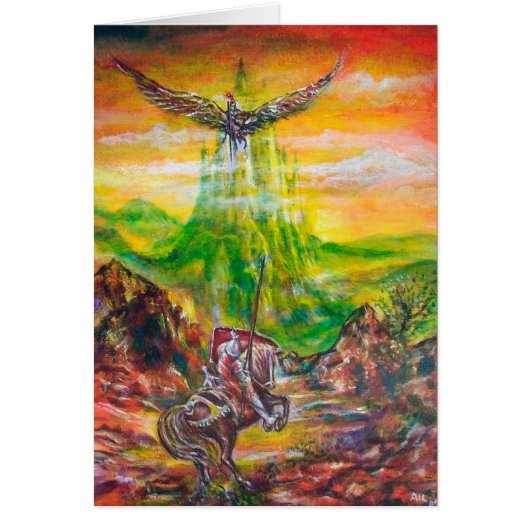 MAGISCH DUEL TUSSEN BRADAMANT EN NEGROMANCER (Voorkant)