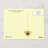 MAGISCH DUEL TUSSEN BRADAMANT EN NEGROMANCER BRIEFKAART (Achterkant)