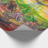 MAGISCH DUEL TUSSEN BRADAMANT EN NEGROMANCER CADEAUPAPIER (Hoek)