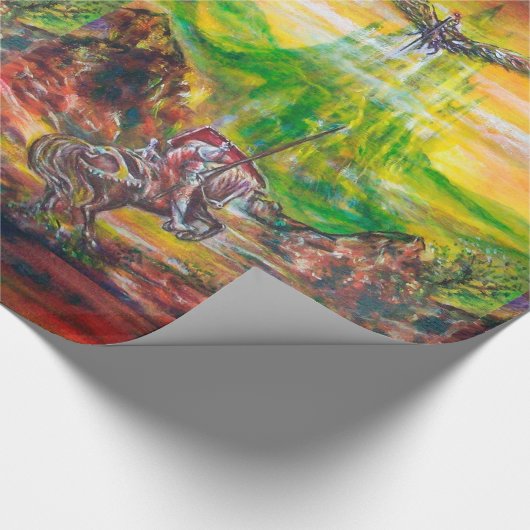 MAGISCH DUEL TUSSEN BRADAMANT EN NEGROMANCER CADEAUPAPIER (Hoek)