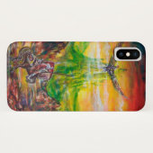 MAGISCH DUEL TUSSEN BRADAMANT EN NEGROMANCER Case-Mate iPhone CASE (Achterkant (horizontaal))
