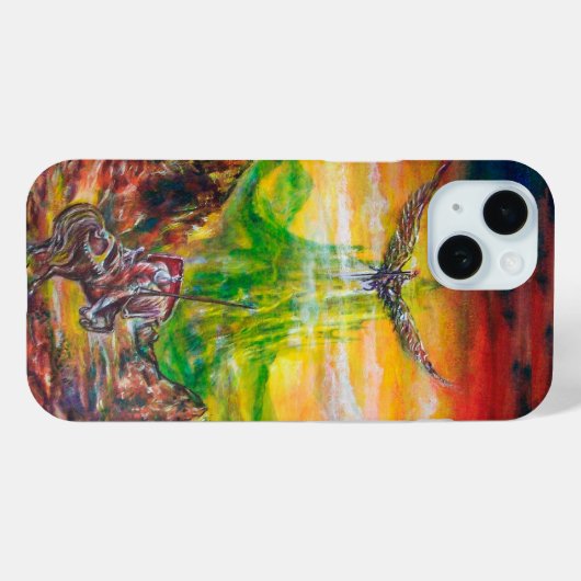 MAGISCH DUEL TUSSEN BRADAMANT EN NEGROMANCER Case-Mate iPhone CASE (Achterkant (horizontaal))