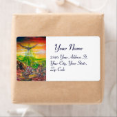 MAGISCH DUEL TUSSEN BRADAMANT EN NEGROMANCER ETIKET (Insitu)