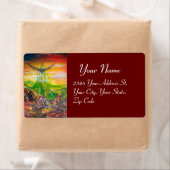 MAGISCH DUEL TUSSEN BRADAMANT EN NEGROMANCER ETIKET (Insitu)