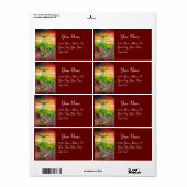 MAGISCH DUEL TUSSEN BRADAMANT EN NEGROMANCER ETIKET (Full Sheet)