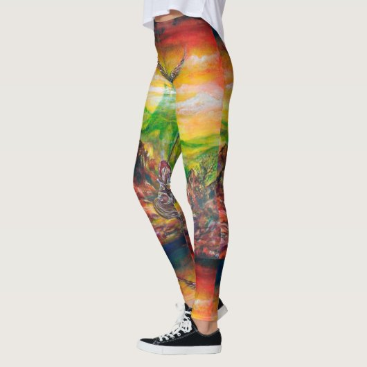MAGISCH DUEL TUSSEN BRADAMANT EN NEGROMANCER LEGGINGS (Links)
