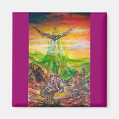 MAGISCH DUEL TUSSEN BRADAMANT EN NEGROMANCER MAGNEET (Voorkant)