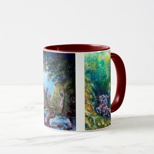 MAGISCH DUEL TUSSEN BRADAMANT EN NEGROMANCER MOK (Voorkant rechts)