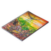 MAGISCH DUEL TUSSEN BRADAMANT EN NEGROMANCER NOTITIEBOEK (Linkerzijde)