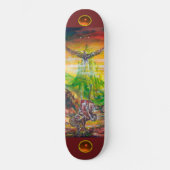 MAGISCH DUEL TUSSEN BRADAMANT EN NEGROMANCER SKATEBOARD (Voorkant)