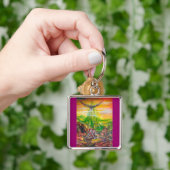 MAGISCH DUEL TUSSEN BRADAMANT EN NEGROMANCER SLEUTELHANGER (Hand)