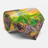 MAGISCH DUEL TUSSEN BRADAMANT EN NEGROMANCER STROPDAS (Opgerold)