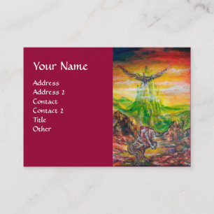 MAGISCH DUEL TUSSEN BRADAMANT EN NEGROMANCER VISITEKAARTJE