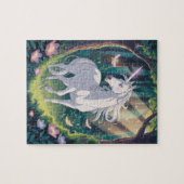 Magisch eenhoorn bos legpuzzel (Horizontaal)
