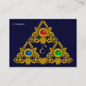 MAGISCH ELFIEK TALISMAN MONOGRAM VISITEKAARTJE (Achterkant)